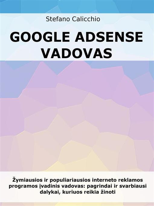 Cover image for Google Adsense vadovas